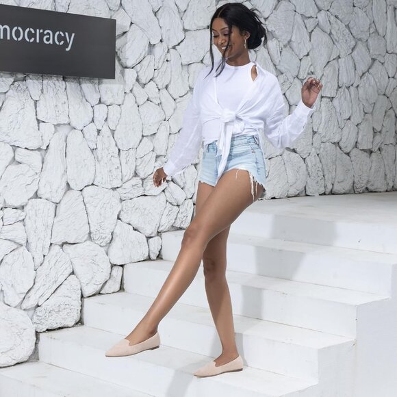 Flat Shoes Women Comfortable Slip on Women's Flats - Picture 6 of 6